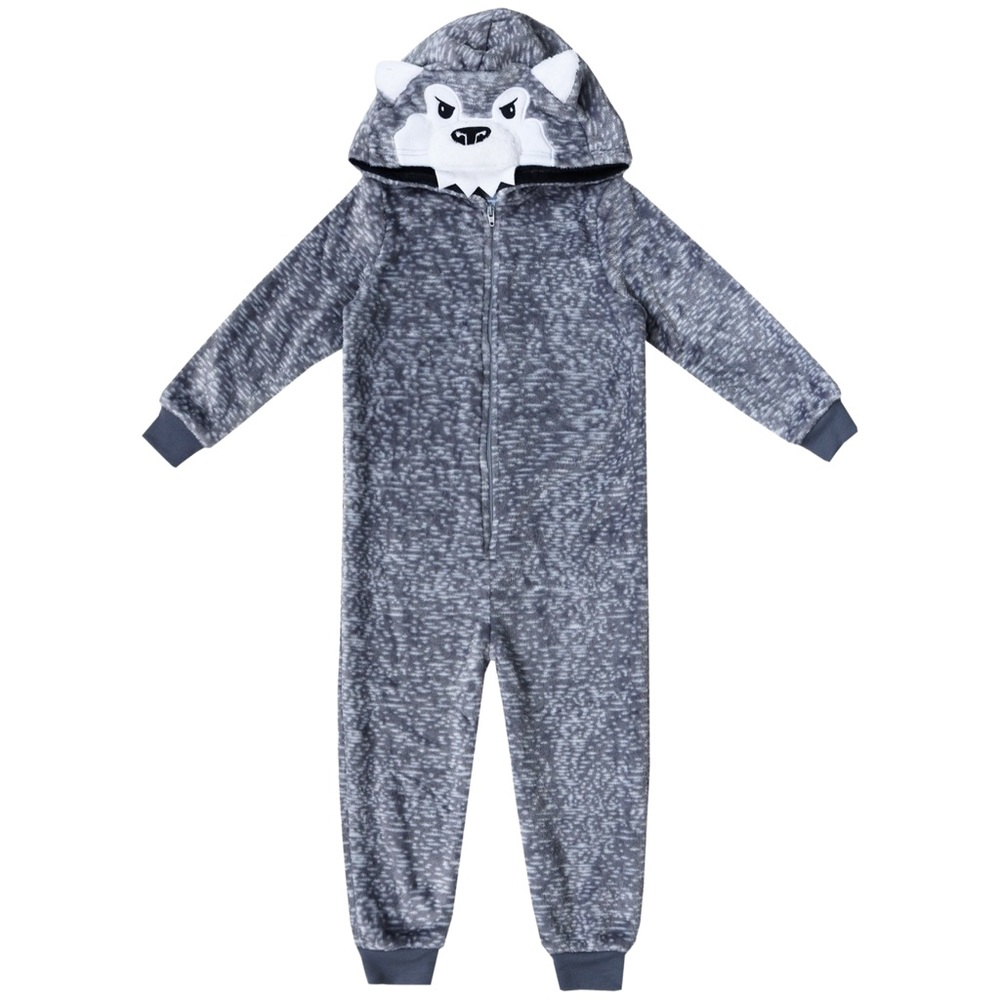 5/$50+FS [4T] Jellifish Plush “Wolf” Onesie